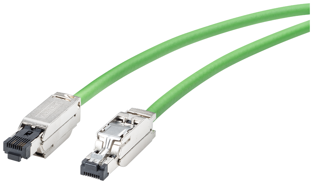 IE connecting cable IE FC RJ45 Plug-180/IE FC RJ45 Plug-180 IE FC Trailing Cable GP 4X2 pre-assembled with 2X IE FC RJ45 plug 180 4 x 2 Length 10.0 m