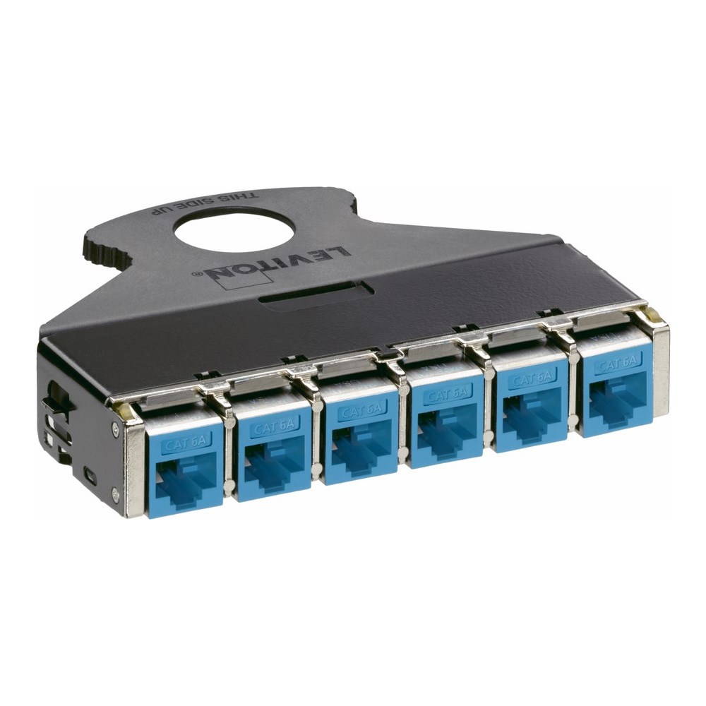 e2XHD 12-fiber QuickPort LC Cassette. OS2 - Blue