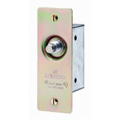 3 Amp, 125 Volt, Single-Pole, Doorjamb with Jamb Box Switch, Single Circuit Momentary, Normally ON, Commercial Grade, Brass