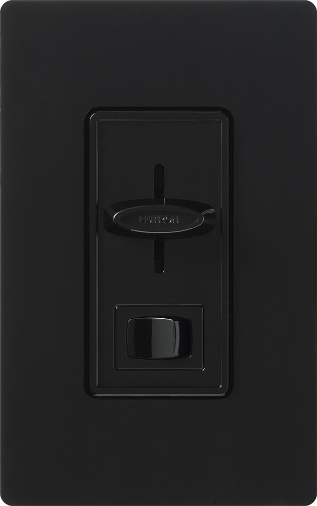 Skylark Fan-Speed Control, Single-pole, quiet 3-speed, 120V/360W light, 1.5A fan in black
