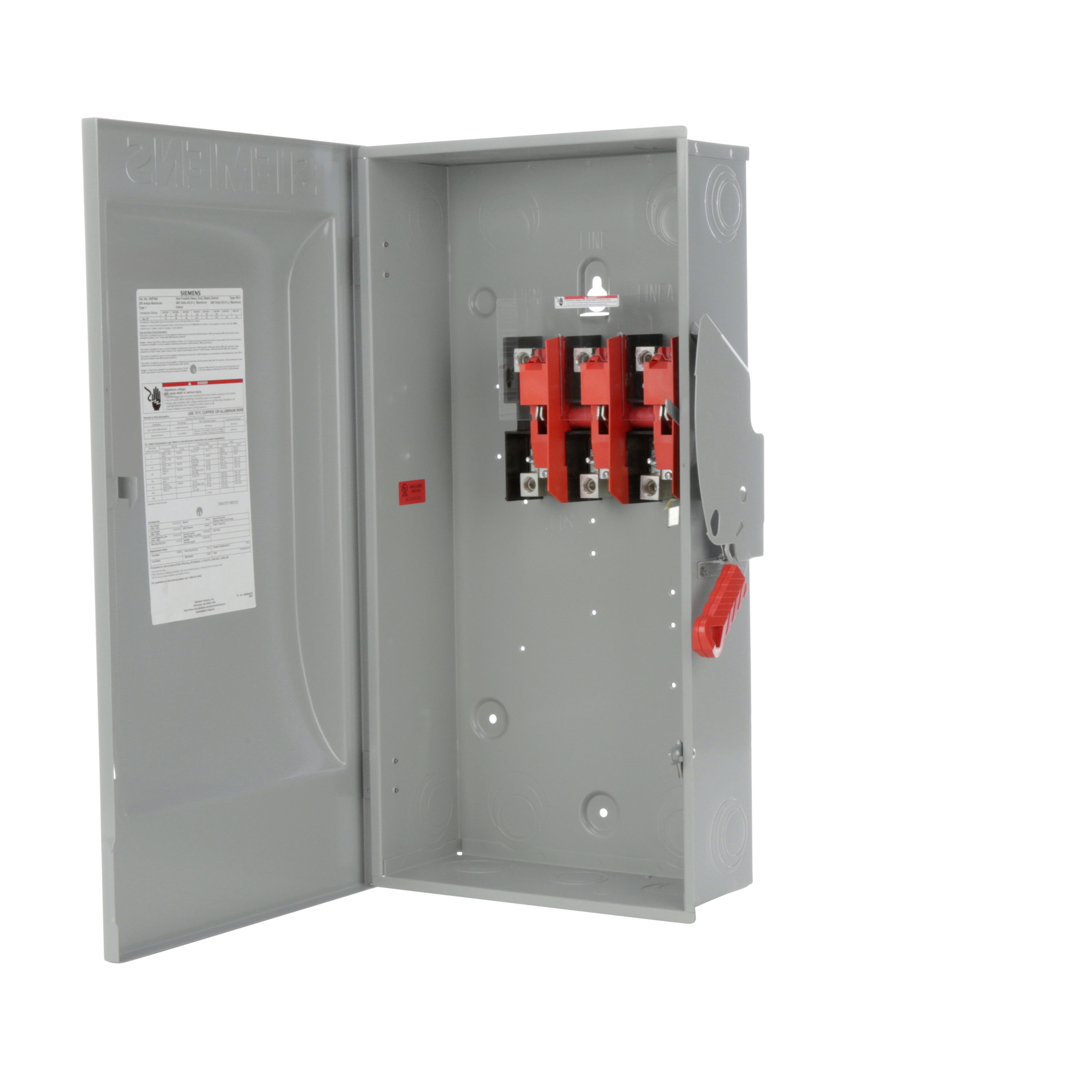 Siemens HNF364 3-Pole 600 Volt 200 Amp Safety Switch | Independent Electric