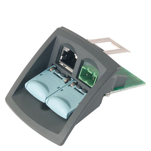 SIMATIC NET INDUSTRIAL ETHERNET FASTCONNECT RJ45 MODULAR OUTLET WITH POWER INSERT, REPL. INSERT FOR 1 X 24 V DC AND 1 X 100 MBIT/S INTERFACE