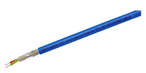SIMATIC NET, PB FC STANDARD CABLE IS GP, BUS CABLE 2-WIRE, SHIELDED, SPECIAL- MOUNT F. FAST MOUNTING, MAXIMAL LENGTH 1000 M, MINIMAL LENGTH 20 M SOLD BY THE METER