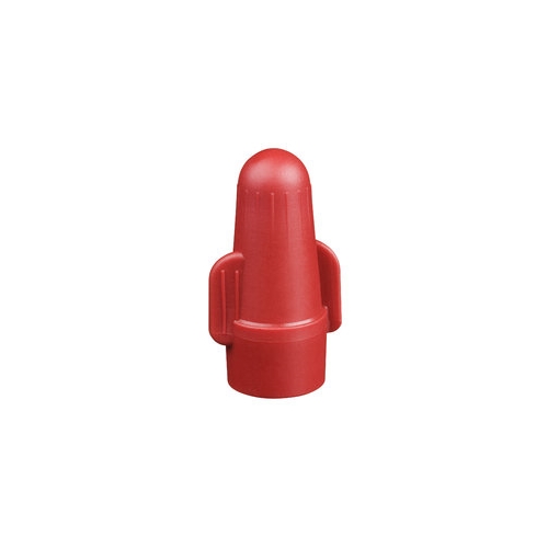 Buchanan, Wire Connector, B-Twist, BT2, Conductor Range: 18 - 8 AWG, 2/18 AWG Min, 2/8 AWG MAX, Number Of Conductors: 1 to 6, Material: Flame-retardant Polypropelene, Color: Red, Voltage Rating: 600 V, Environmental Conditions: Tough, UL 94V-2 Flame-...