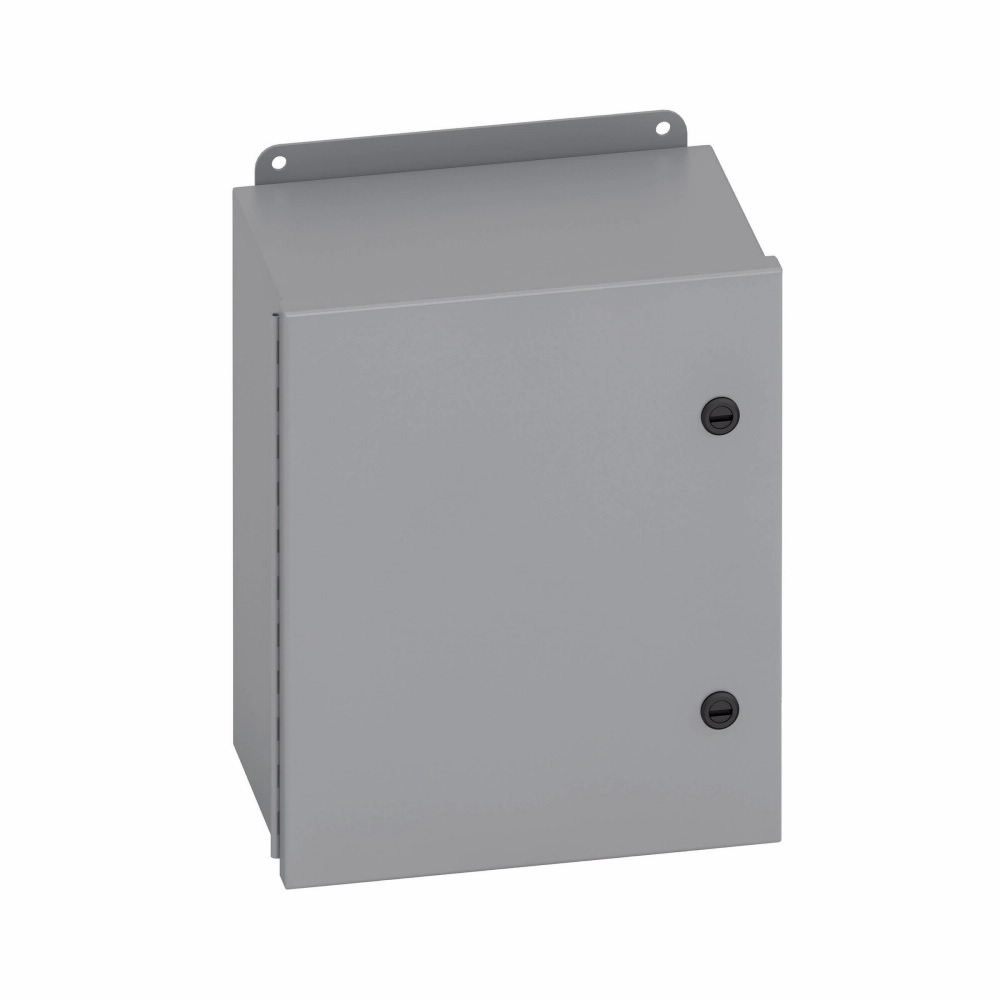 B-Line 10106-4QT JIC Panel Enclosure, 10" X 10" X 6" NEMA 4, Hinged ...