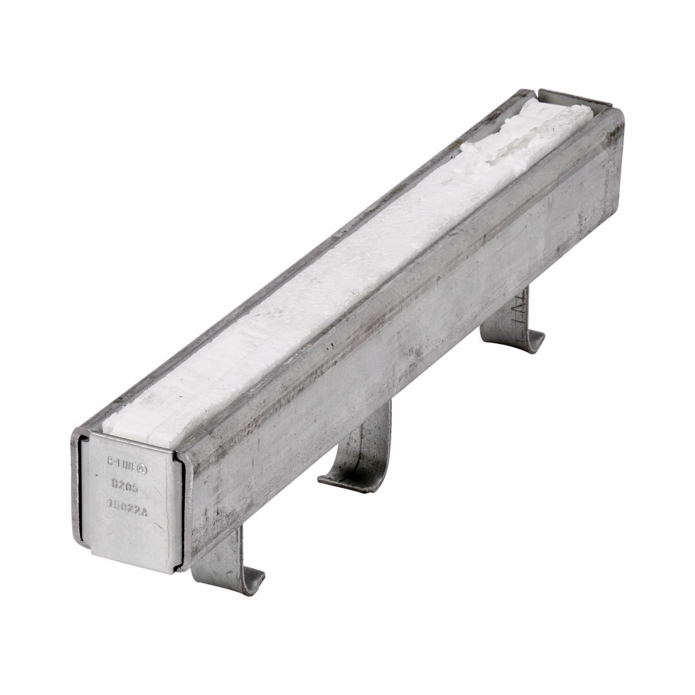 B-Line Series B22I-120GLV 1-5/8 Inch X 1-5/8 Inch Galvanized Concrete ...