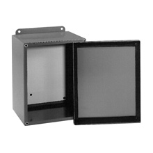 B-Line 16146-12SC JIC Panel Enclosure, 16" X 14" X 6" NEMA 12, Screw ...