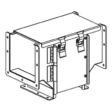 B-Line 44-12LTC Wireway Tee Fitting, Includes (2) sealing plate kits ...