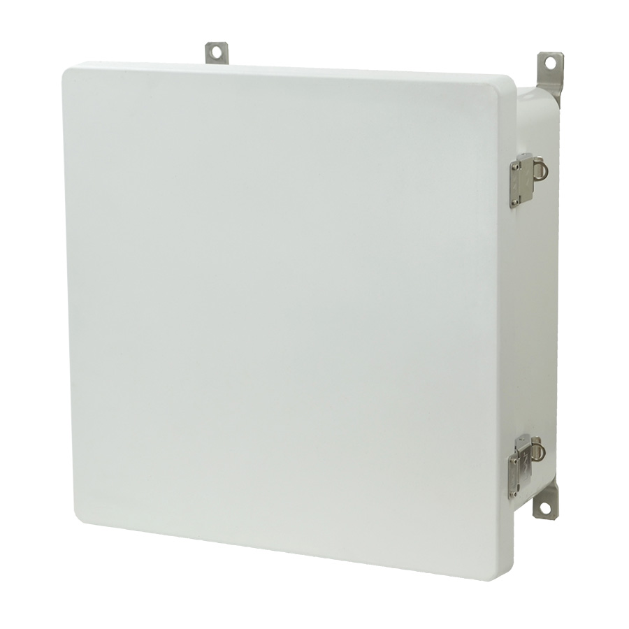 ALLIED-MOULDED AM1226L 12X12X6 ENCLOSURE SNAP LATCH HNG CVR | Gordon ...