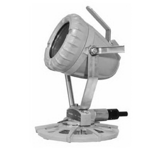 EF Series Explosionproof Portable Floodlight, Lamp Type: 300 WTT R40 Incandescent, Number Of Lamps: 1, Shape: R40, Base: Medium, Mounting: Yoke, Enclosure: Cast Aluminum, Fixture Type: Flood Light, Dimensions: 13.19 IN Length X 16-3/4 IN Height, Stan...