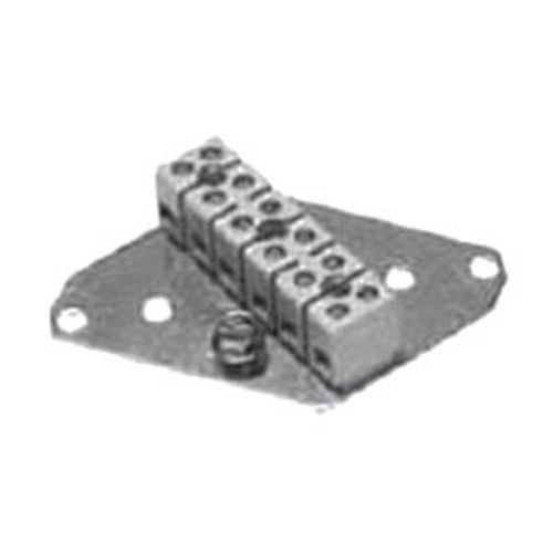 GRTB Series Terminal Block Kit, Wire Size: 22 - 12 AWG, Amperage Rating: 25 AMP UL, 13 AMP CSA, Voltage Rating: 300 V UL And CSA, Connection: Screw, Number Of Poles: 12, Standard: UL Listed, CSA Certified, For Use In Standard GR Series Bo
