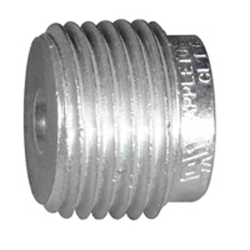 Conduit Reducer Bushing, Type Threaded, Large End Trade Size 6 Inch, Small End Trade Size 5 Inch, Enclosure Class I Group C D, Class II Group E F G, Class III, Material Malleable Iron, Approval UL 886, CSA C22.2, Finish Zinc Electroplated/Chromate/Epoxy Powder Coated, Used On Rigid Conduit/IMC