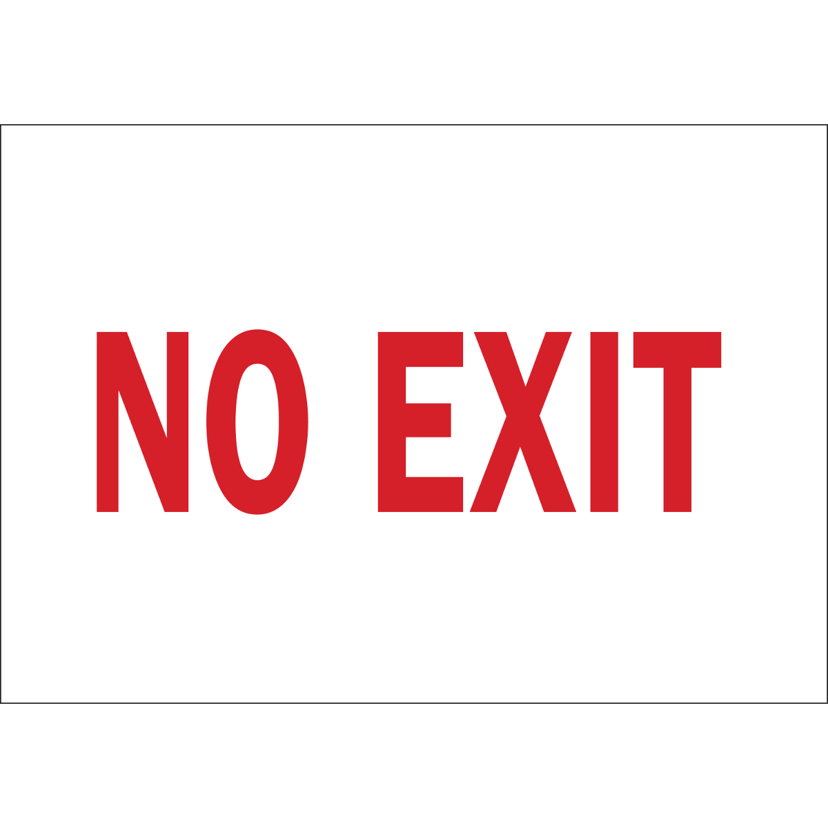 BRADY 22500 DIRECTIONAL & EXIT SIGN | Gordon Electric Supply, Inc.