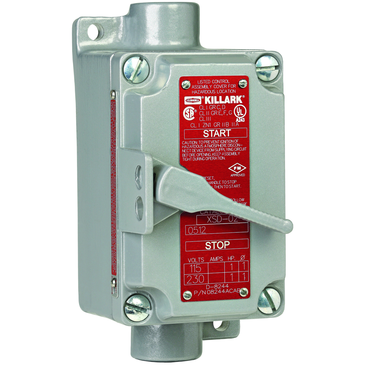 KILLARK XS41C SP EXP-PROOF SWITCH | Gordon Electric Supply, Inc.