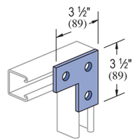 UNISTRUT P1036-EG 3H FLAT L PLATE | Gordon Electric Supply, Inc.