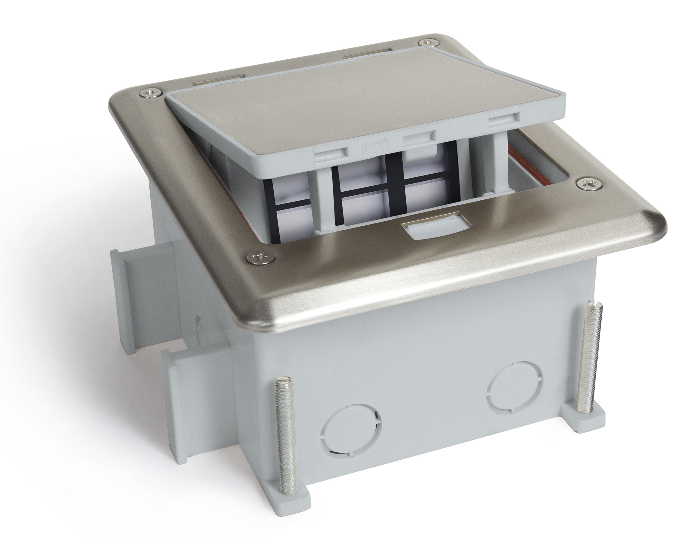 LEW OB-1-SP-6PORT OUTDOOR FLOOR BOX | Gordon Electric Supply, Inc.