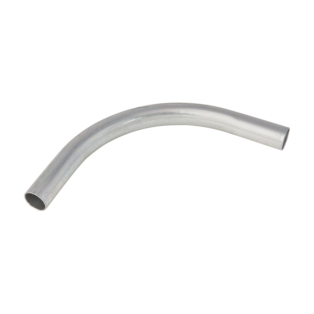 MADISON, 1 90 DEG EMT ELBOW EMT 90 CONDUIT ELBOW FOR COUPLING EMT CONDUIT AT ANGLES STEEL UL LISTED FJMX MIN. RADIUS = 5-3/4"