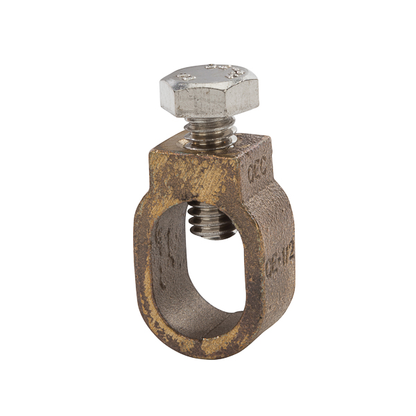 Nsi Grc 50 1 2 Inch 10 To 2 Awg Silicon Bronze Standard Duty Ground Rod Clamp Independent Electric