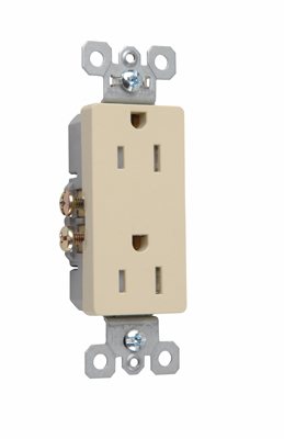 P&S 885-TRWR : WR DECORATOR RECEPTACLE 15A/25V | Gordon Electric Supply ...