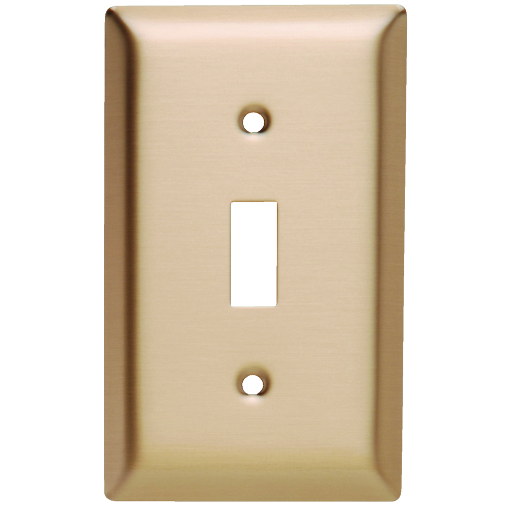 P&S SB1-BZ PLATE 1G TOG BRUSHED BRONZE | Cooper Electric