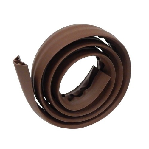 Floor Wiring Ducts Soft Wiring Duct Brown 2-1/2" - Soft Wiring Duct for simple wiring organization.Soft Wiring Duct Brown 2-1/2" features include:  Soft wiring duct is safe temporary or permanent enclosure of electrical cords, data cables, amp; other...