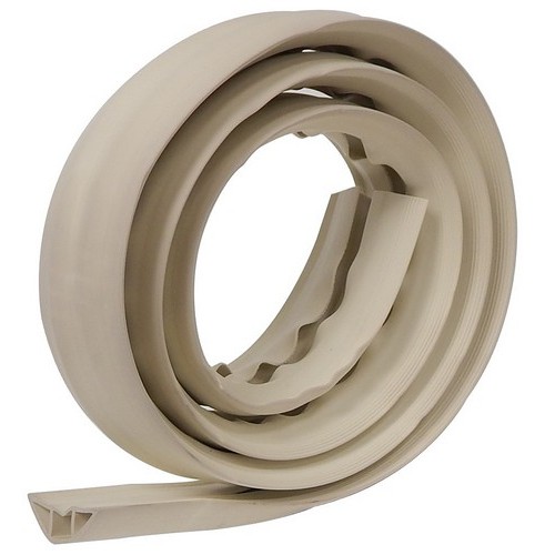 Floor Wiring Ducts Soft Wiring Duct Off White 2-1/2" - Soft Wiring Duct for simple wiring organization.Soft Wiring Duct Off White 2-1/2"? features include:  Soft wiring duct is safe temporary or permanent enclosure of electrical cords, data cables, a...