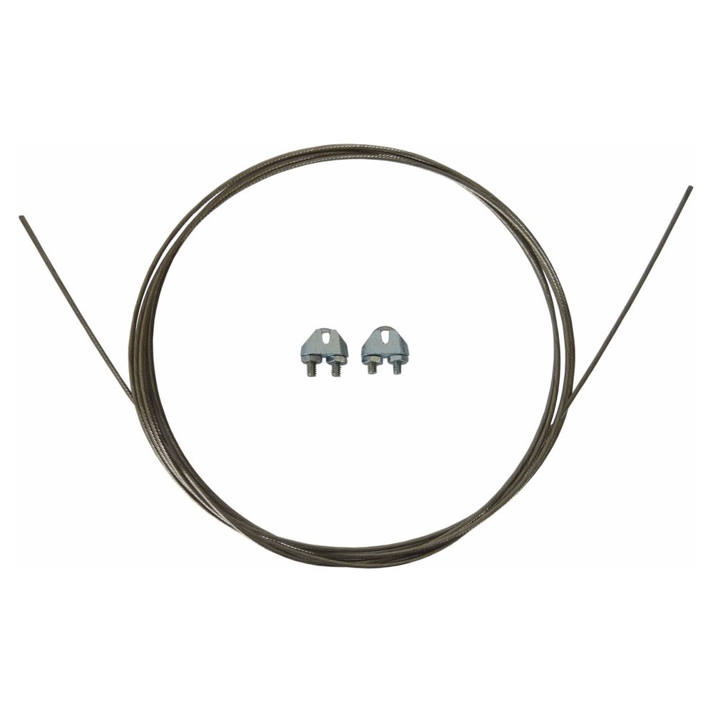 Safety Cable with Clamp, Size- 12 FT. For Use With Industrial Assembled and Unassembled Maximum Duty Circulators