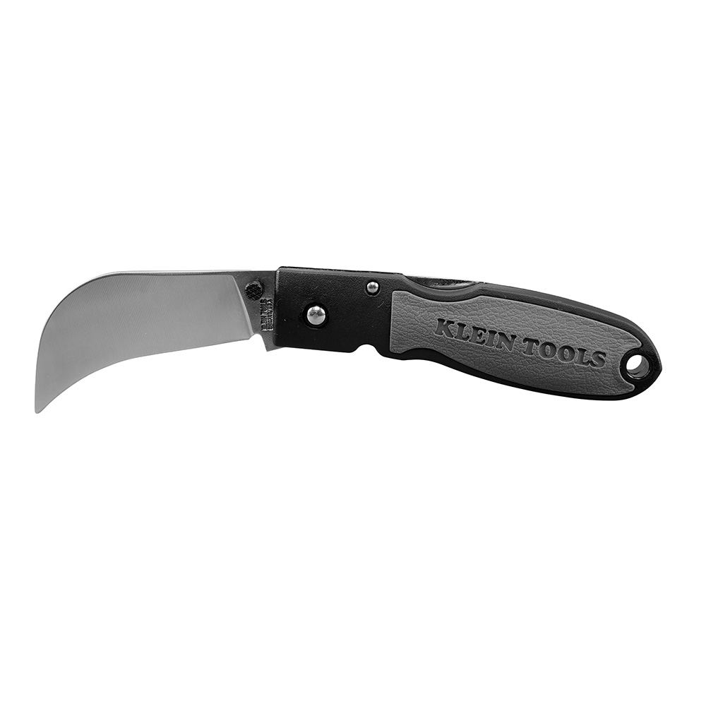 Hawkbill Lockback Knife with Clip, AUS8 stainless steel hawkbill blade