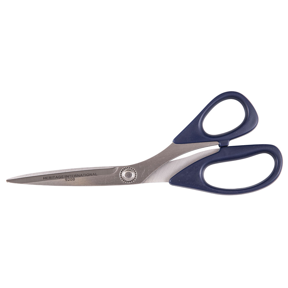 Bent Trimmer, Lightweight, Synth Handle 8-1/4-Inch, Scissors with stamped stainless steel precision ground blades