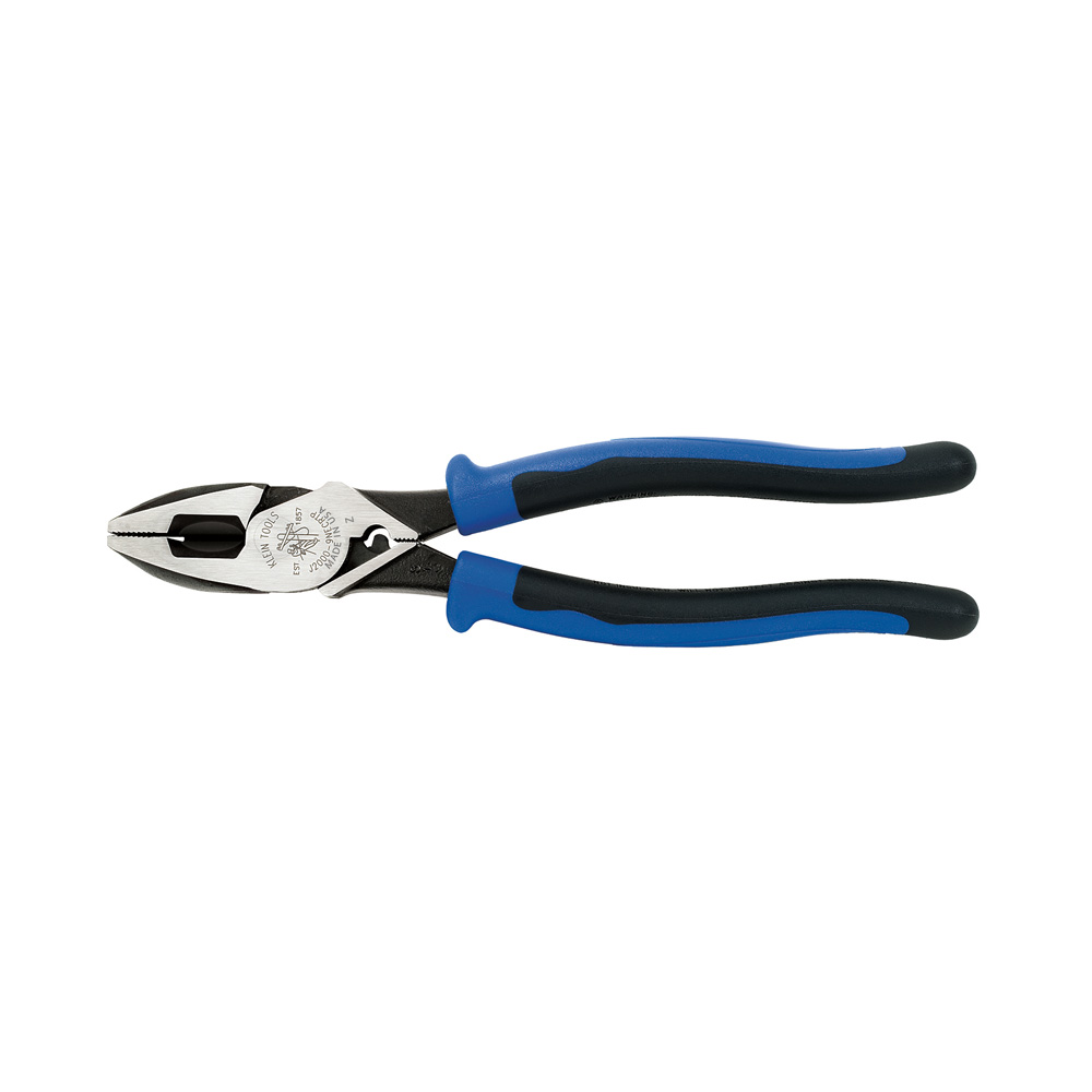 Lineman's Pliers, Fish Tape Pull/Crimping, 9-Inch, Pliers cut ACSR, screws, nails and most hardened wire