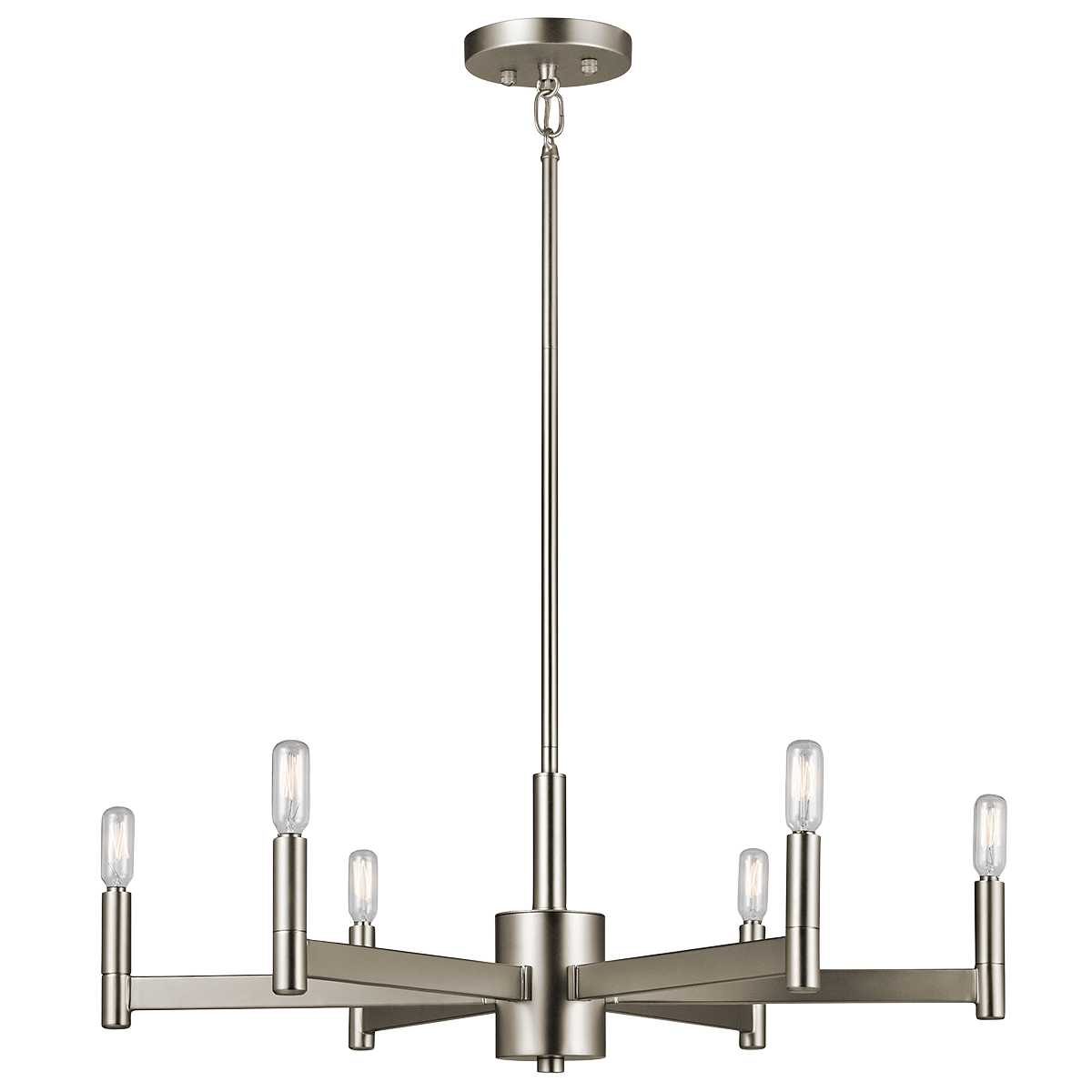 Erzo™ 8 Light Chandelier Natural Brass